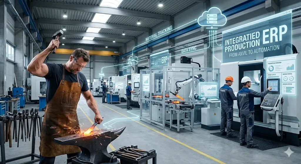 Hand Tool ERP - Processing & Shop Floor