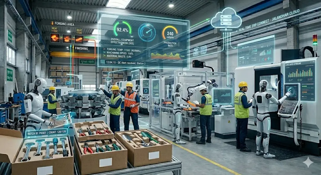 Hand Tool ERP - Quality & Logistics