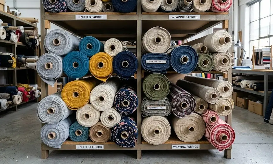 Knitting & Weaving ERP Manufacturing Background