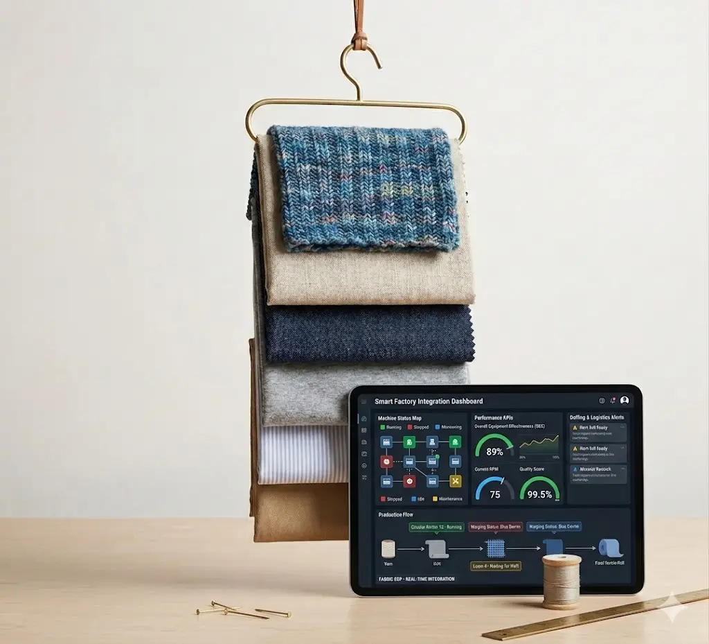 Knitting & Weaving ERP - Weigh Scale & AI Insights
