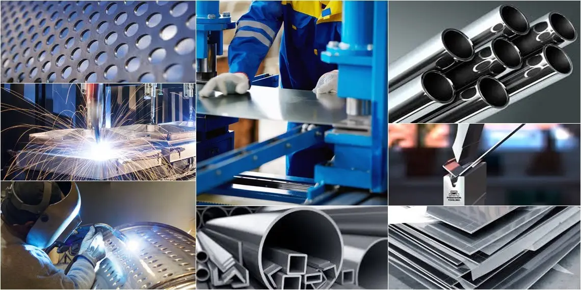 Sheet Metal ERP Manufacturing Background