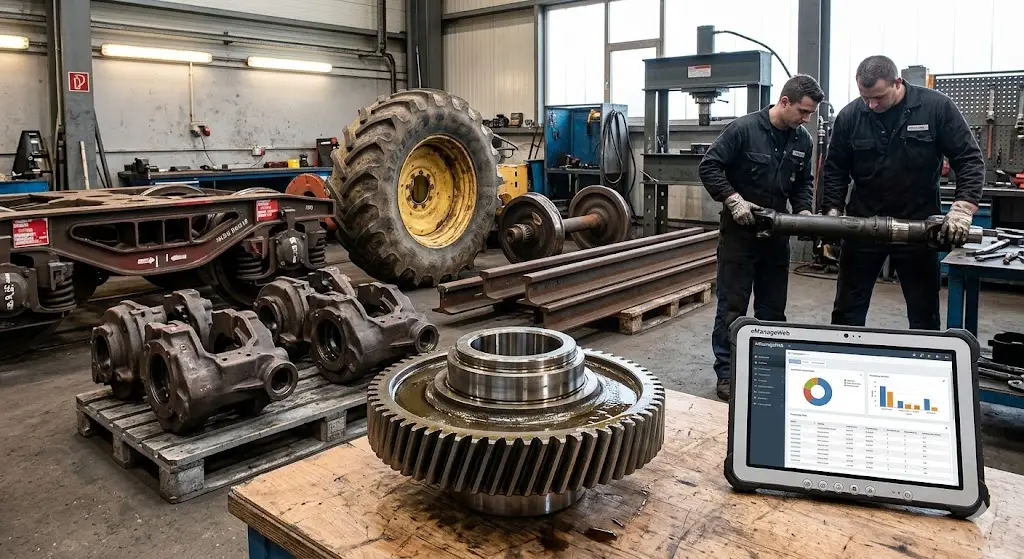 Tractor & Railway Parts ERP - Tractor Manufacturing USPs
